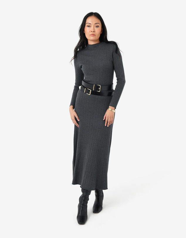 Forcast - Bambi Knit Midi Dress