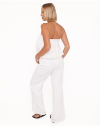 Petal & Pup - Olivia Pant Set - White