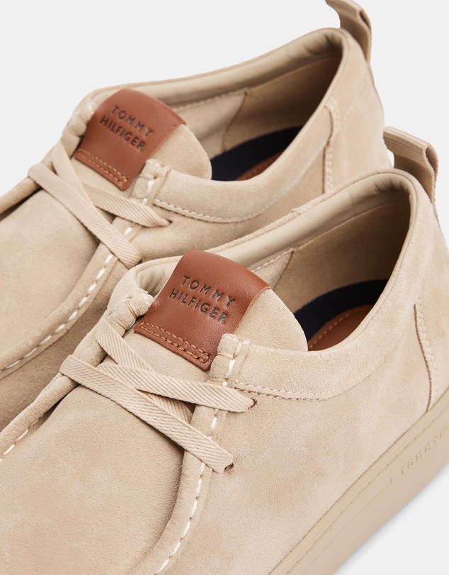 Tommy Hilfiger - Modern Light Suede Moc Toe Shoes - Men's
