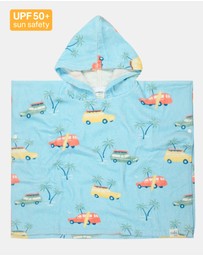 Toshi - Hooded Towel Paradise -  Swell Seekers Sky 3-5