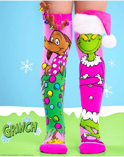 MADMIA - Pretty In Grinch Socks - Kids
