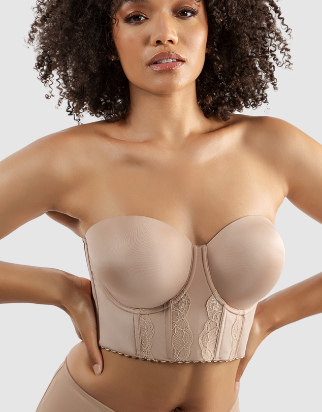 Parfait - Elissa Seamless Padded Longline Strapless Bra