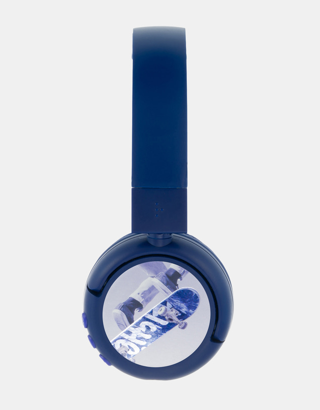 Buddyphones - BuddyPhones POPFun Wireless Headset Deep Blue