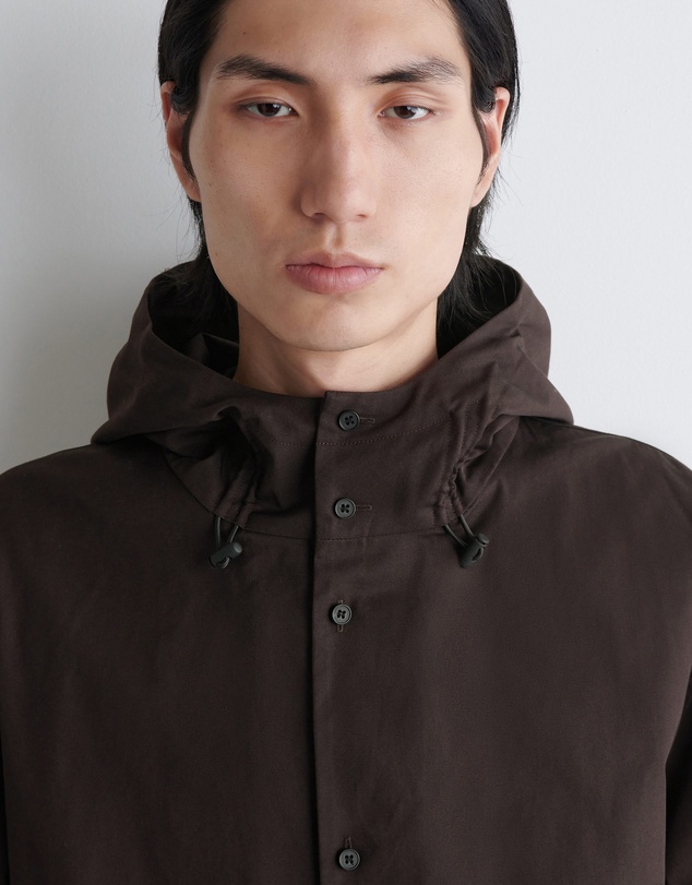 COS - Hooded Cotton Shirt