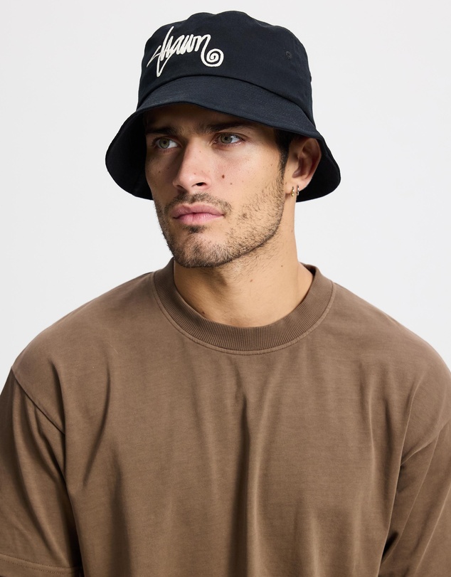 S Double - Shawn Script Bucket Hat