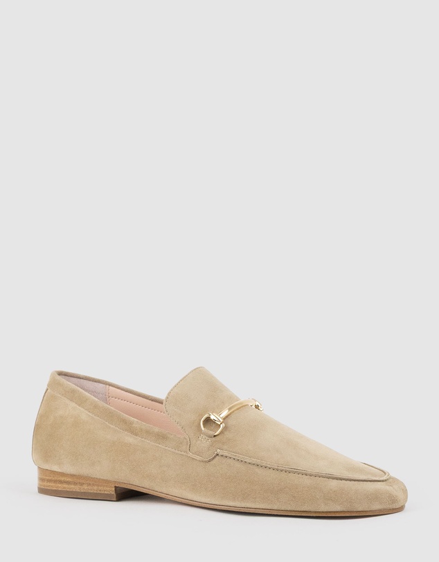 Edward Meller - GARNET Moccasin with Bar Trim