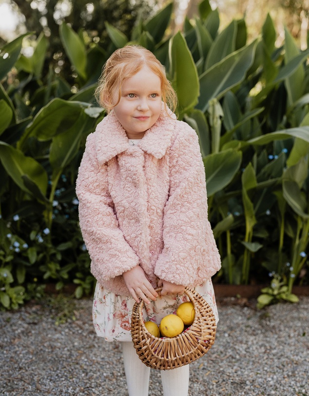 Bebe by Minihaha - Emmy Sherpa Jacket 3-7 Yrs