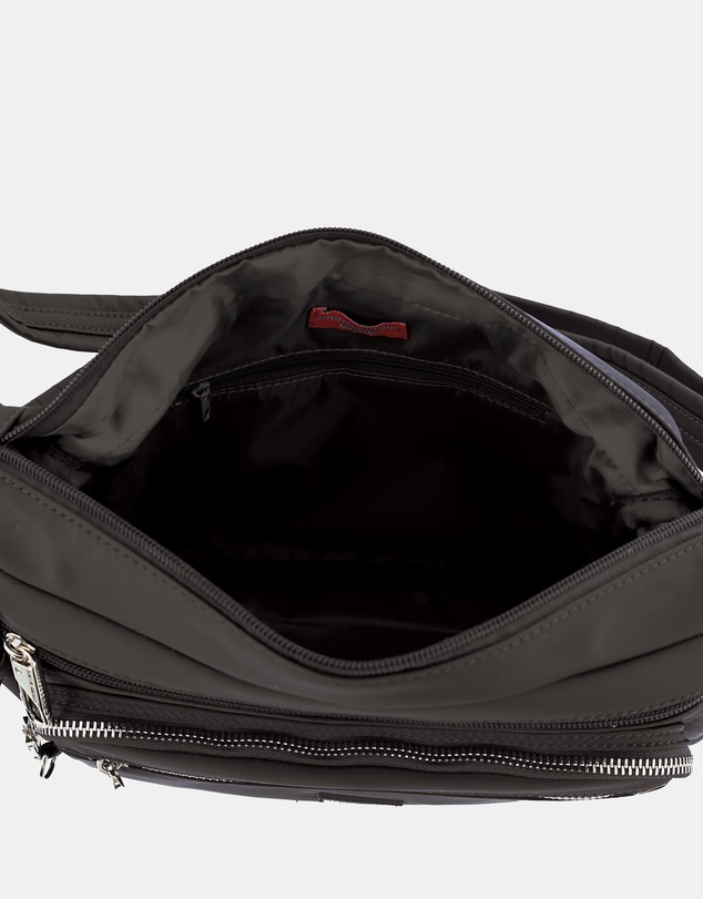 Pierre Cardin - Pierre Cardin RFID Anti-Theft Nylon Crossbody