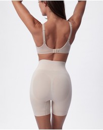 Bras N Things - Base Layers Mid Rise Shortie - Nude 2