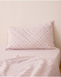 Sheet Society - Frankie Flannelette Quilt Cover Set