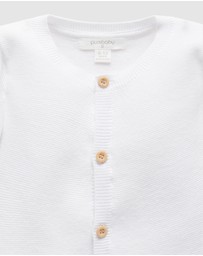 Purebaby - Textured Cardigan-Babies