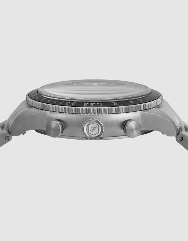 Fossil - Sport Tourer Silver Tone Chronograph Watch