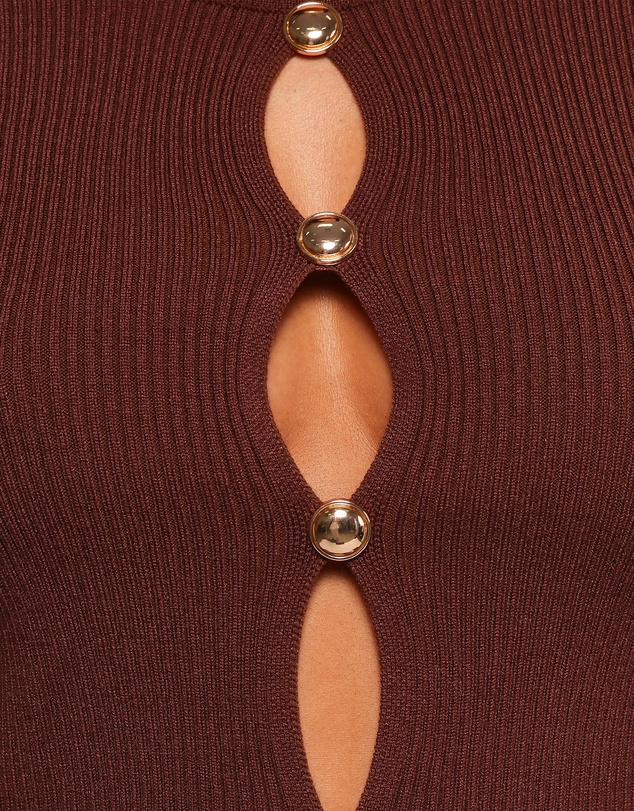 Petal & Pup - Rosienna Knit Top - Chocolate