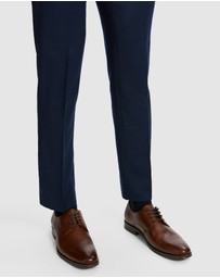 yd. - Marble Leather Lace Up Dress Shoe