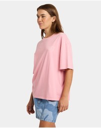 Roxy - Womens Talloversize Washed T-Shirt