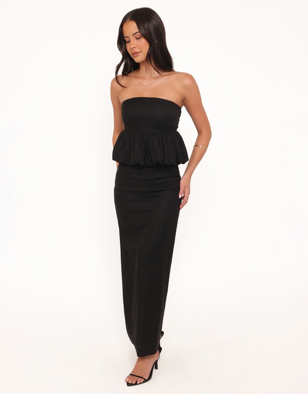 Petal & Pup - Ursa Fitted Column Skirt - Black