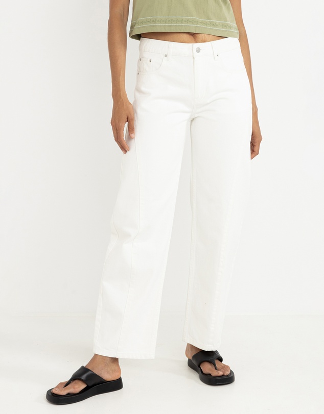 Rhythm - Low-Rise Barrel Denim Pants