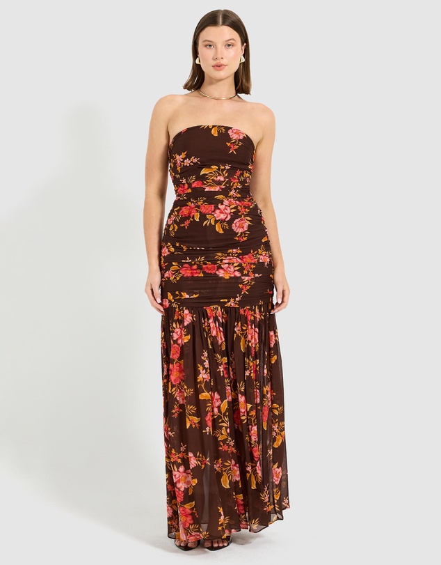 Pasduchas - Wren Strapless Maxi Dress