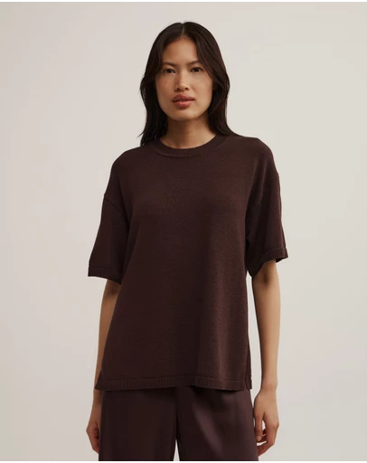 Witchery - Relaxed Knit T-shirt