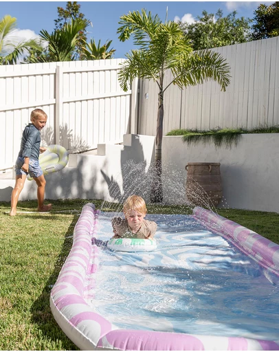 Sunnylife - Poolside Slip, Slide and Body Board Set - Kids