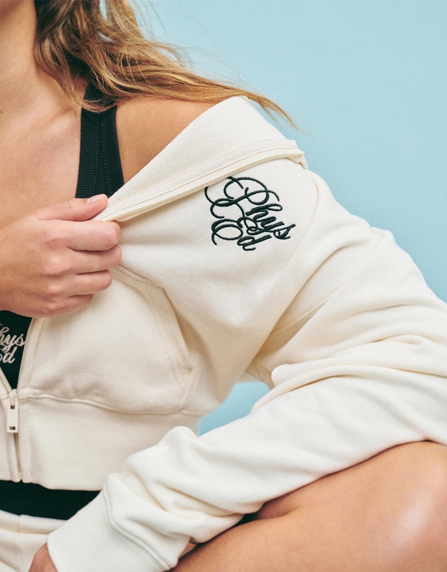 P.E Nation - Warm Up Zip Hoodie - ICONIC EXCLUSIVE
