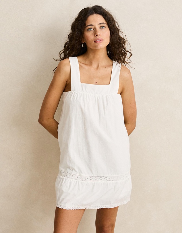 Rhythm - Broderie Lace Mini Dress