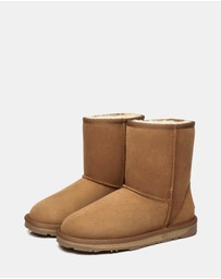 EVERAU - EverAU Ugg Short Classic Sheepskin Upper UGG Boots