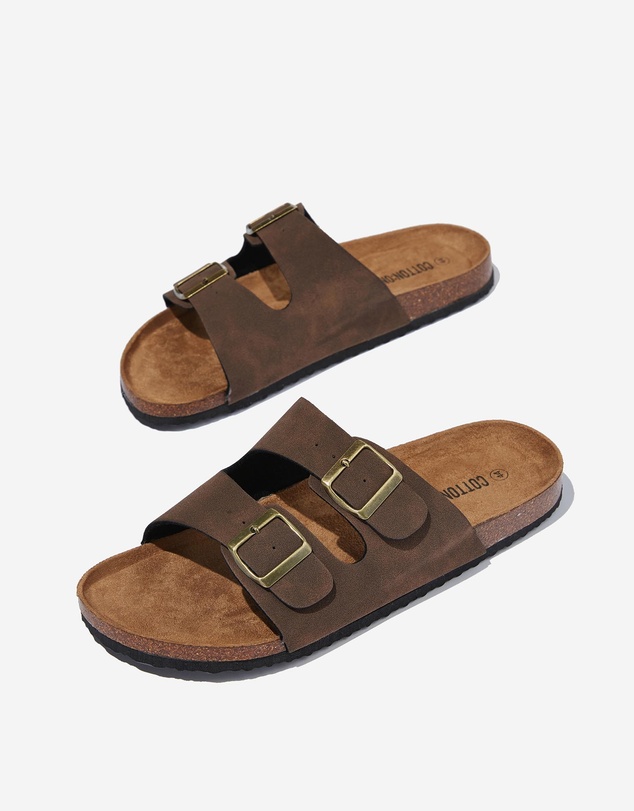 Cotton On - Double Buckle Sandal