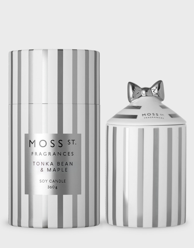 Moss St Fragrances - Tonka Bean & Maple Ceramic Candle 360g