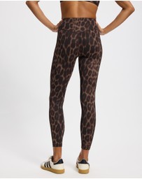adidas Performance - Optime Power Leopard 7/8 Leggings
