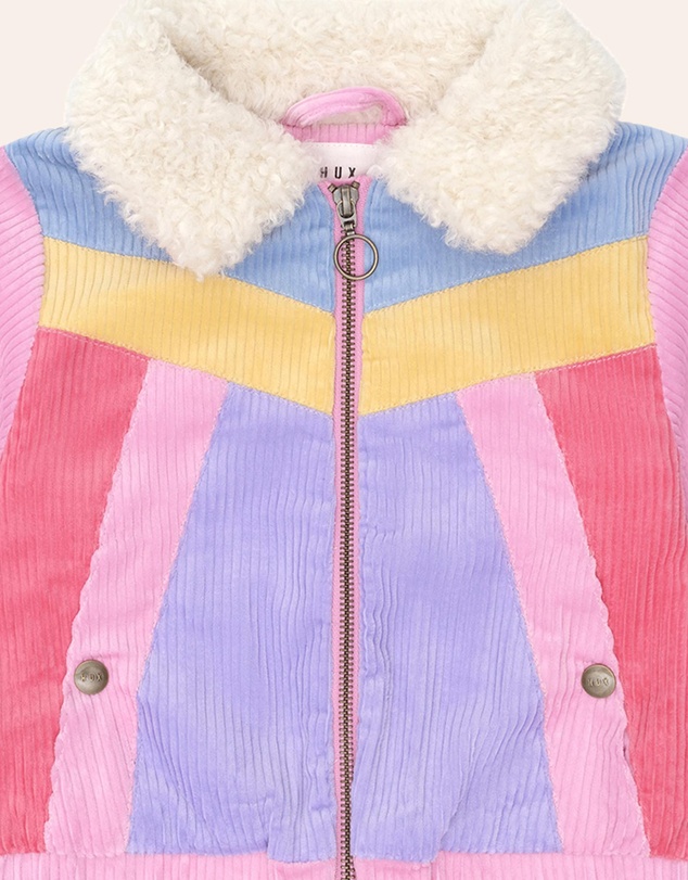 Huxbaby - Colour Block Cord Jacket - Babies-Kids