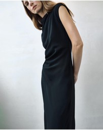 M.N.G - Ruched Midi Dress