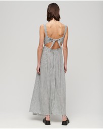 Superdry - Tie Back Maxi Dress