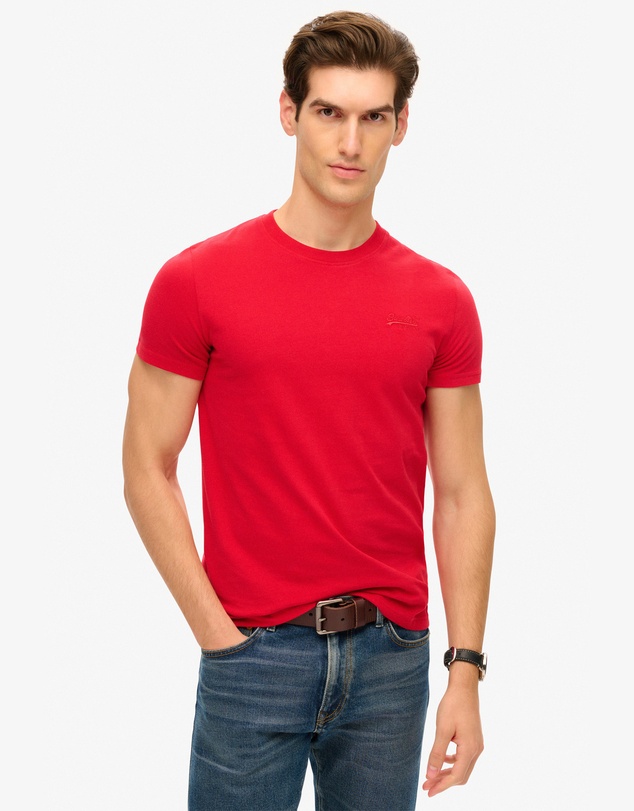 Superdry - Essential Logo Embroidered Slim Fit Tee