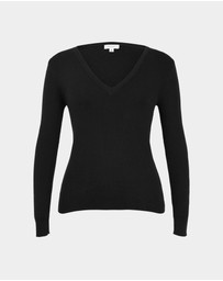 Forcast - Vicky V-Neck Knit