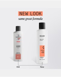 Nioxin - Nioxin System 4 Scalp + Hair Shampoo - Hair Thickening Shampoo For Damaged Hair With Progressed Thinning, 300ml