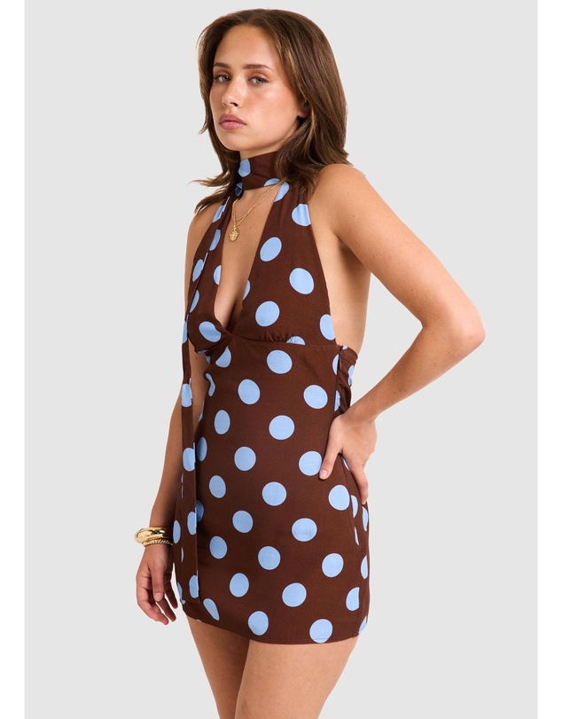 Alice In The Eve - Maya Halter Scarf Mini Dress
