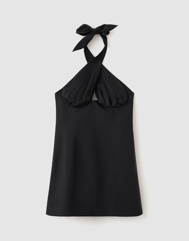M.N.G - Cross-Over Halter Dress
