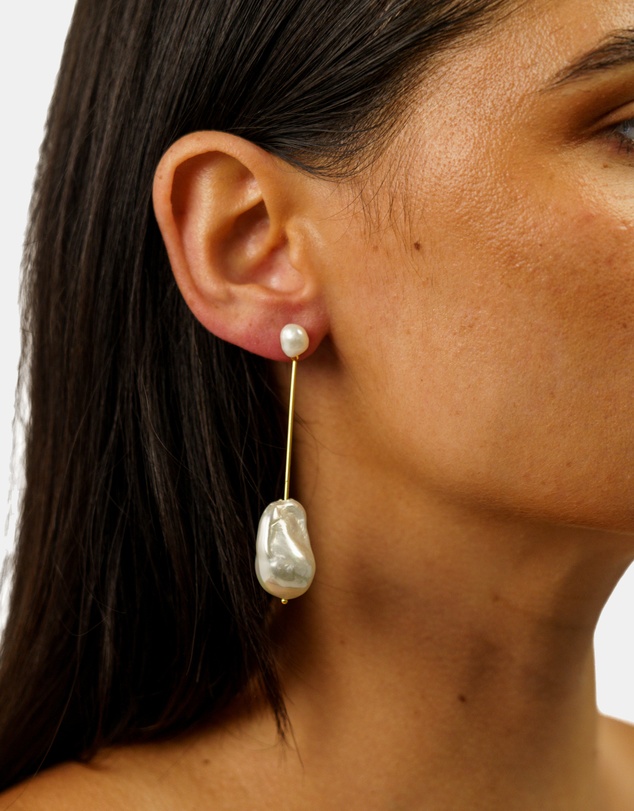 Sonne Jewellery - Lily Pearl Earrings