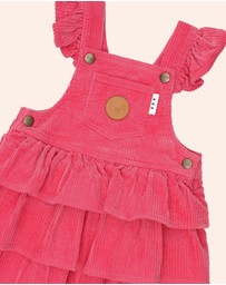 Huxbaby - Classic Tiered Cord Pinafore - Babies-Kids