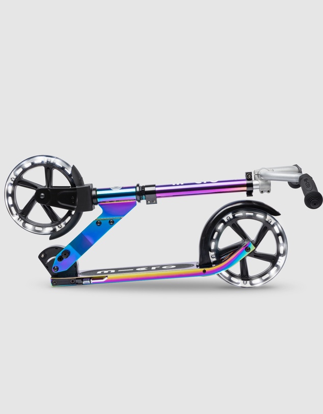 Micro Scooters - Micro Cruiser Neochrome LED - 2 wheel folding kids Scooter