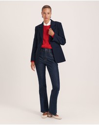 SABA - Celeste Wool Contoured Blazer