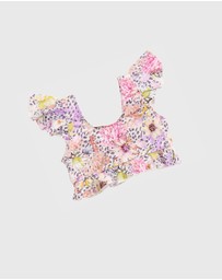 Aqua Blu Kids - Daisy Frill Bikini Set - Kids