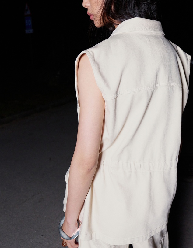 M.N.G - Oversized Denim Vest