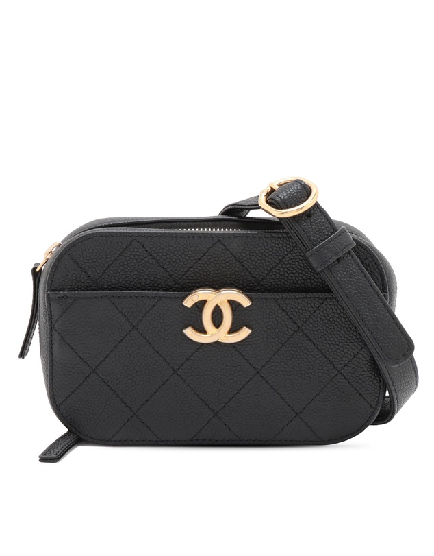 Pre-Loved by Azura Reborn - Pre-Loved CC Stitched Caviar Waist Bag