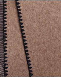 SABA - Kayla Contrast Stitch Scarf