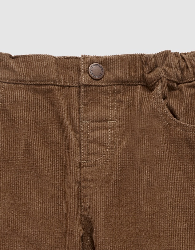 Purebaby - Corduroy Lined Pants -Kids-Babies