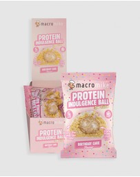 Macro Mike - Birthday Cake Protein Indulgence Ball - 12x40g