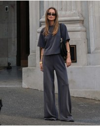 ENA PELLY - Alessa Relaxed Soft Jersey Tee
