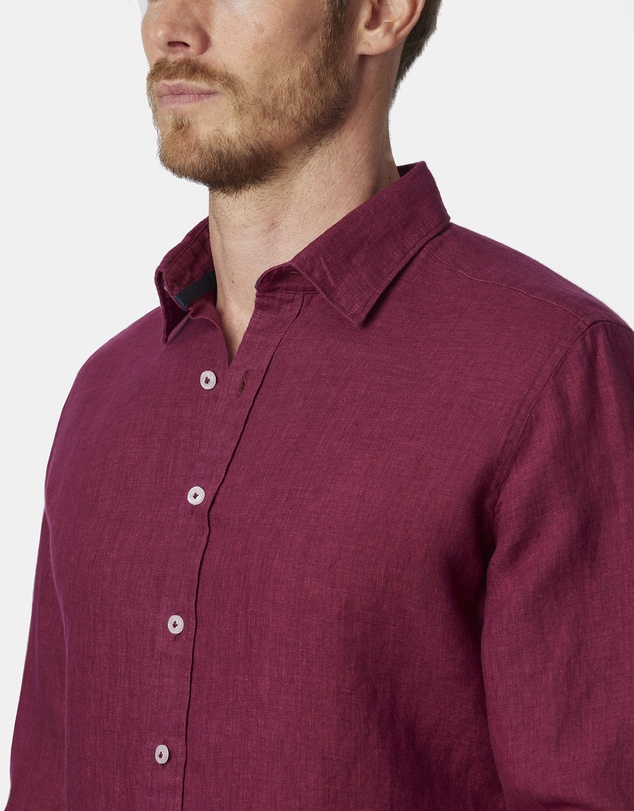 Abelard - Piatto Premium Pure Linen Slim Fit Shirt
